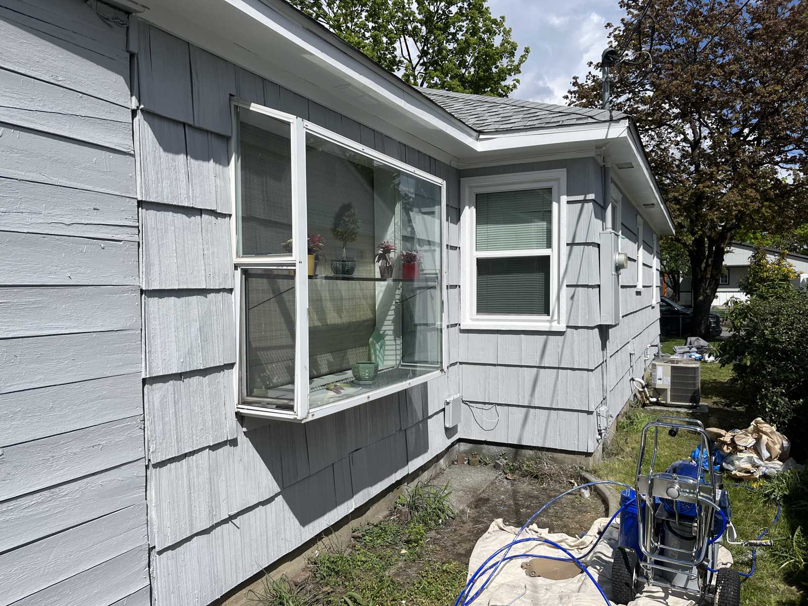 Finished exterior home painting Spokane WA