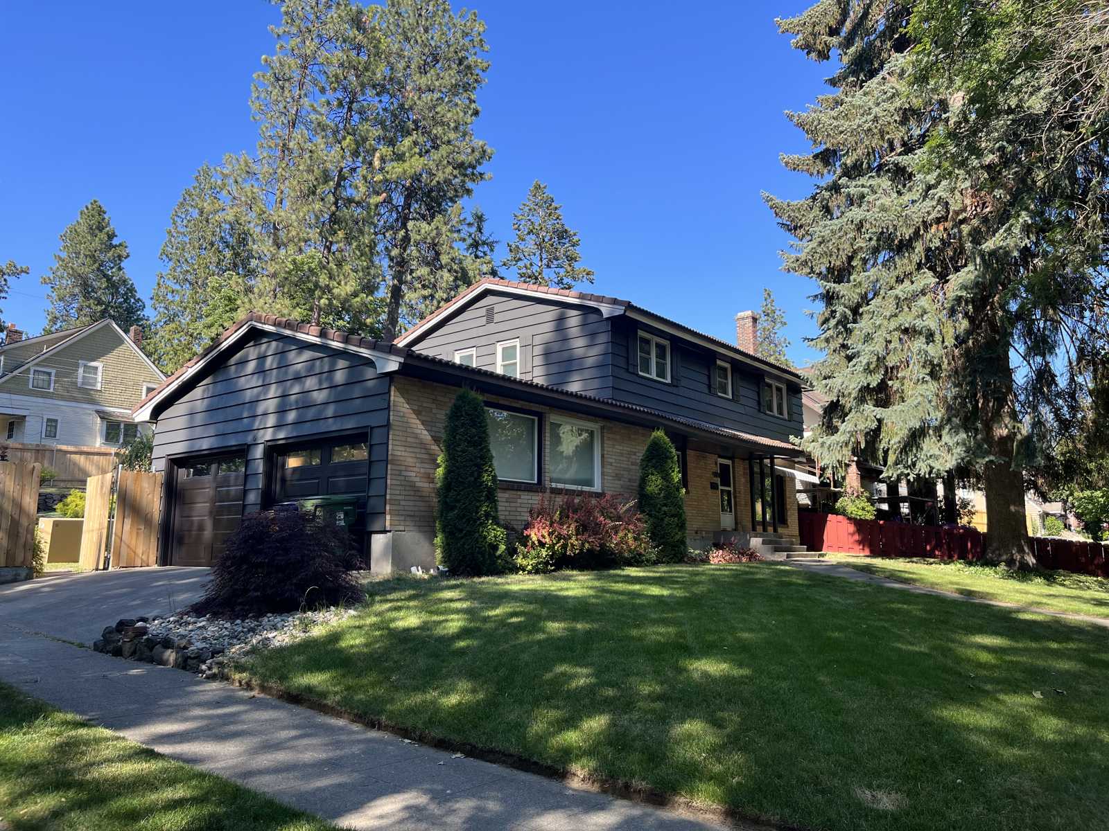 Exterior house painting Spokane WA completed by Omni Painting LLC